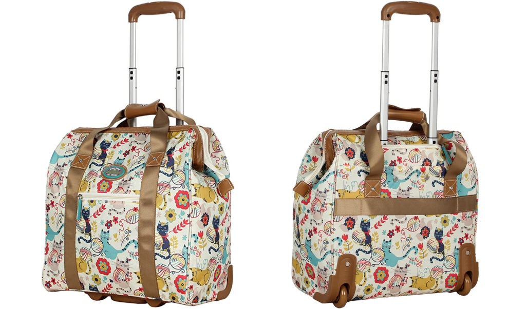 Lily Bloom Wheeled Cabin Tote